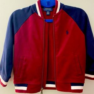 Ralph Lauren varsity sweatshirt for toddlers